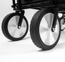 Aga Skládací přepravní vozík MR4610 Černý (VÝPRODEJ)