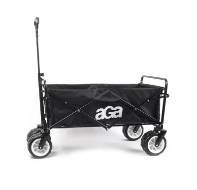 Aga Skládací přepravní vozík MR4611-Černý