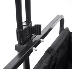 Aga Skládací přepravní vozík MR4611-Černý