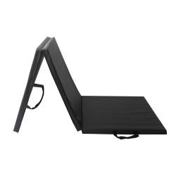 Aga Skladacia žinenka 180x60x3 cm Čierna