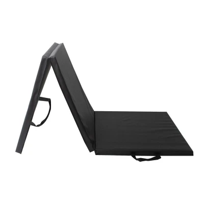 Aga Skládací žíněnka 180x60x3 cm Černá Aga Skládací žíněnka 180x60x3 cm Černá