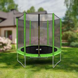 Aga SPORT TOP Trampolína 180 cm světle zelená + ochranná síť