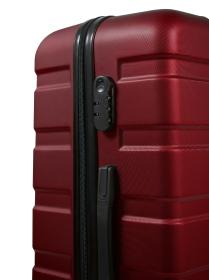 Aga Travel MR4650 červená sada 3 cestovních kufrů