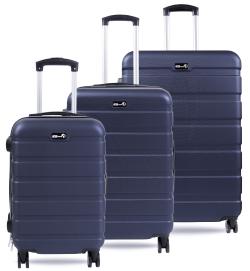 Aga Travel MR4650 modrá sada 3 cestovních kufrů