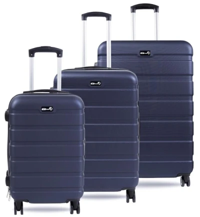 Aga Travel MR4650 modrá sada 3 cestovních kufrů