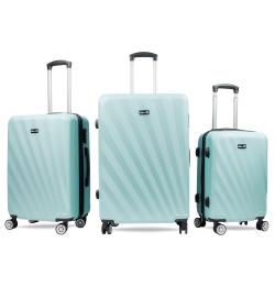 Aga Travel MR4653 tyrkysová sada 3 cestovných kufrov