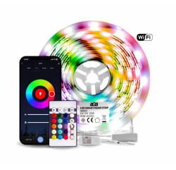 Aga WiFi RGBW LED pásek 5movladačzdroj (VÝPRODEJ) Aga WiFi RGBW LED pásek 5movladačzdroj (VÝPRODEJ)