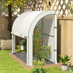 Aga Zahradní fóliovník ke stěně 200x80x157 cm