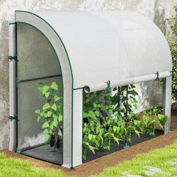 Aga Zahradní fóliovník ke stěně 200x80x157 cm