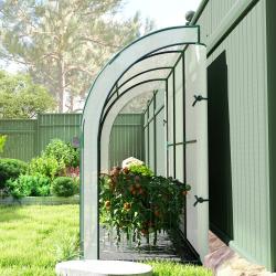 Aga Zahradní fóliovník ke stěně 300x80x157 cm