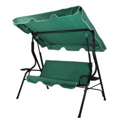 Aga Zahradní houpačka 170x110x153 cm Zelená (VÝPRODEJ)