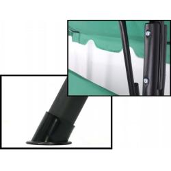 Aga Zahradní houpačka 170x110x153 cm Zelená (VÝPRODEJ)