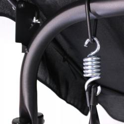 Aga Zahradní houpačka 170x118x153 cm Černá (VÝPRODEJ)