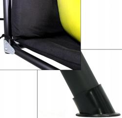 Aga Zahradní houpačka 170x118x153 cm Černá (VÝPRODEJ)