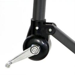 Aga Zahradní slunečník konzolový EXCLUSIV LED 300 cm Dark Red (VÝPRODEJ)