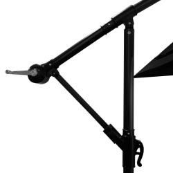 Aga Zahradní slunečník MR2048 250 cm Černý (VÝPRODEJ)