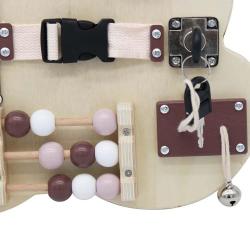 Aga4Kids Montessori dřevěná tabule Medvěd (VÝPRODEJ)