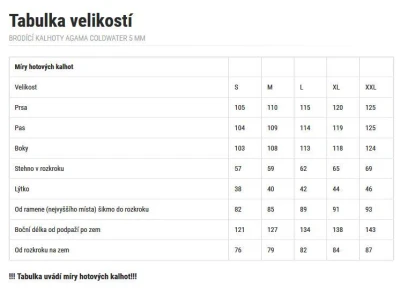 Agama Brodící kalhoty COLDWATER s holínkou