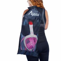 Agama Celoobličejová maska na šnorchlování MARLIN L/XL