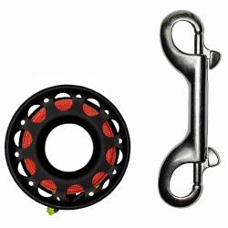 Agama Cívka REEL ALU 15 m s karabinou