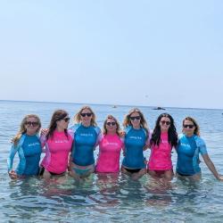 Agama Dámské lycrové triko AQUA LADY, dlouhý rukáv