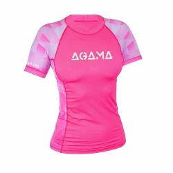 Agama Dámské lycrové triko PINK LADY, krátký rukáv Agama Dámské lycrové triko PINK LADY, krátký rukáv