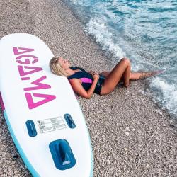 Agama Dámské neoprenové plavky ELLE HOT 3 mm POUZE 2XL 46 tyrkysová (VÝPRODEJ)