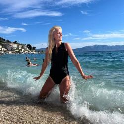 Agama Dámské neoprenové plavky ELLE HOT 3 mm POUZE 2XL 46 tyrkysová (VÝPRODEJ)