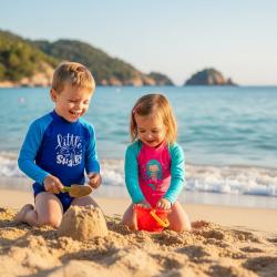 Agama Dětské lycrové triko LITTLE SHARK