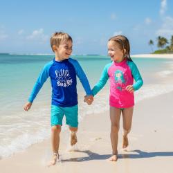 Agama Detské lycrové tričko LITTLE SHARK