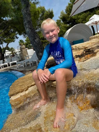 Agama Dětské lycrové triko LITTLE SHARK