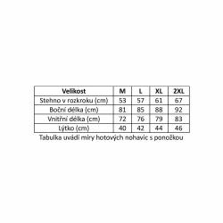 Agama Neoprénové brodiace nohavice 6,5 mm do pása s popruhmi