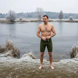 Agama Neoprenové kraťasy WINTER SKIN 2 mm khaki