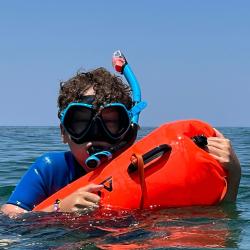 Agama Plavecká bójka a suchý vak SWIM PRO 28 L