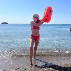 Agama Plavecká bójka a suchý vak SWIM PRO 28 L