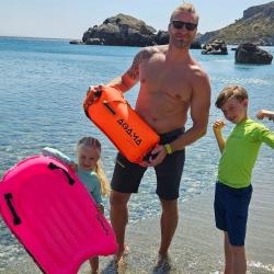 Agama Plavecká bójka a suchý vak SWIM PRO 28 L