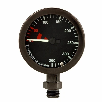 Agama TECH Manometr BLACK 300 bar Agama TECH Manometr BLACK 300 bar