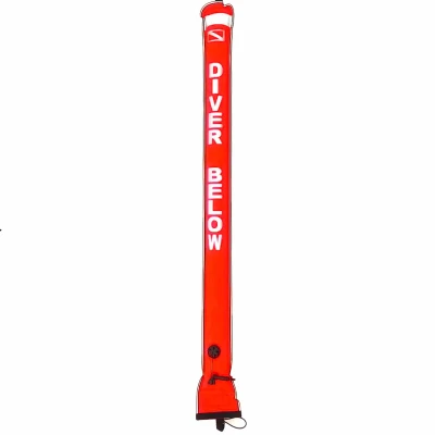 Agama Uzavřená dekompresní bójka ORANGE 18/180 cm