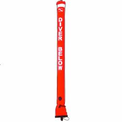 Agama Uzavřená dekompresní bójka ORANGE 18/180 cm