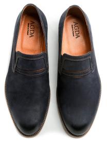 Abil Agda 742 modré pánské polobotky