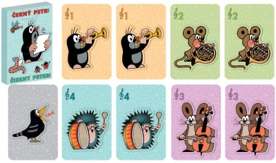 Akim Hra karetní Černý Petr KRTEK (Krteček a muzikanti) (společenská hra) Akim Hra karetní Černý Petr KRTEK (Krteček a muzikanti) (společenská hra)