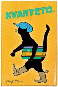 Akim Hra karetní Kvarteto Kocour Mikeš (společenská hra)