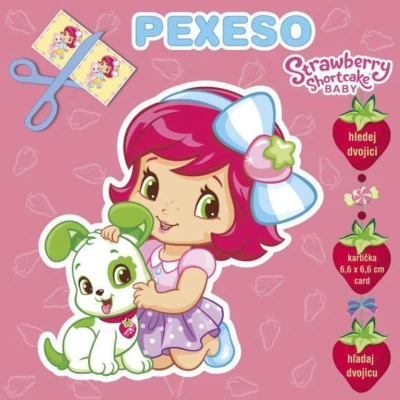 Akim Hra Pexeso Jahůdka (Strawberry Shortcake) maxi kartičky (společenská hra) Akim Hra Pexeso Jahůdka (Strawberry Shortcake) maxi kartičky (společenská hra)