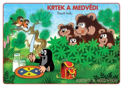 Akim Omalovánky A5 (Krteček) Krtek a medvědi