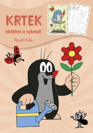 Akim Omalovánky Obtáhni a vykresli Krtek (Krteček)