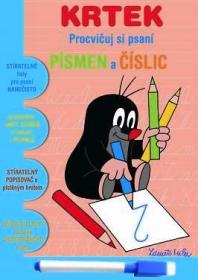 Akim Psaní písmen a číslic Krtek (Krteček) stíratelný sešit s popisovačem 1 Akim Psaní písmen a číslic Krtek (Krteček) stíratelný sešit s popisovačem 1