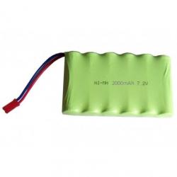 Akumulátor 2000 mAh 7,2V Nimh jst Akumulátor 2000 mAh 7,2V Nimh jst