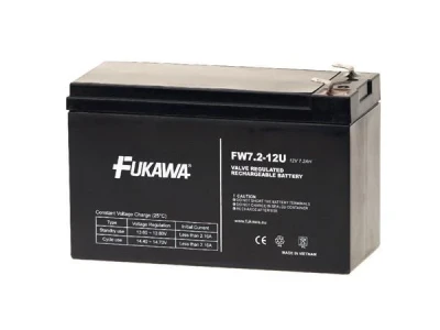 FUKAWA akumulátor FW 7,2-12 F2U (12V 7,2Ah faston F2-6,3mm životnost 5let) FUKAWA akumulátor FW 7,2-12 F2U (12V 7,2Ah faston F2-6,3mm životnost 5let)