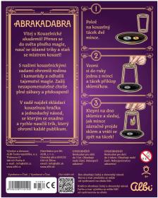 Albi Abrakadabra Kouzelnická akademie Mince skrz sklenice