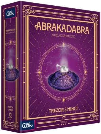 Albi Abrakadabra Kouzelnická akademie Trezor s mincí Albi Abrakadabra Kouzelnická akademie Trezor s mincí